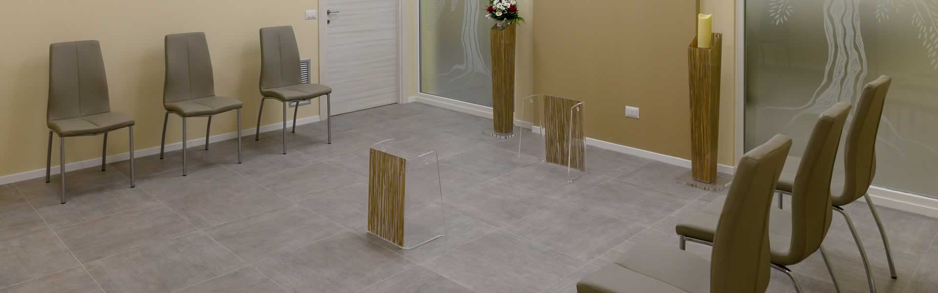 Sala in casa del commiato Jesi